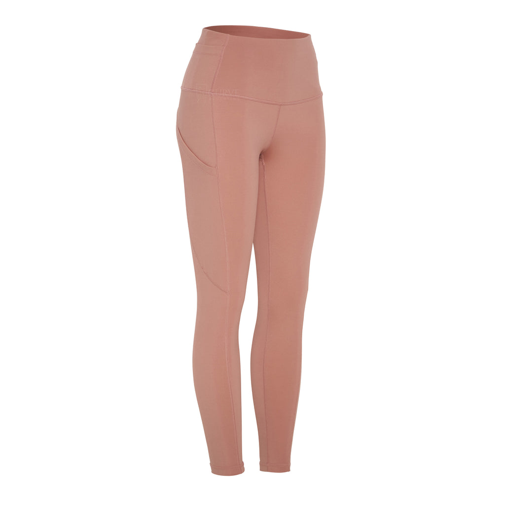 Women's Brushed Sculpt High-Rise Pocketed Leggings 28 - All In Motion™  Clay Pink 4X
