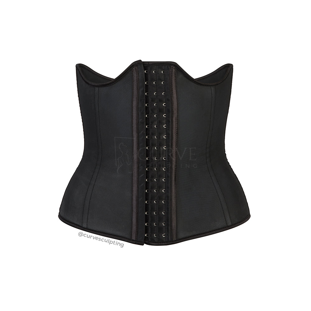 Playgirl Black Pure Latex Work Out Waist Trainer
