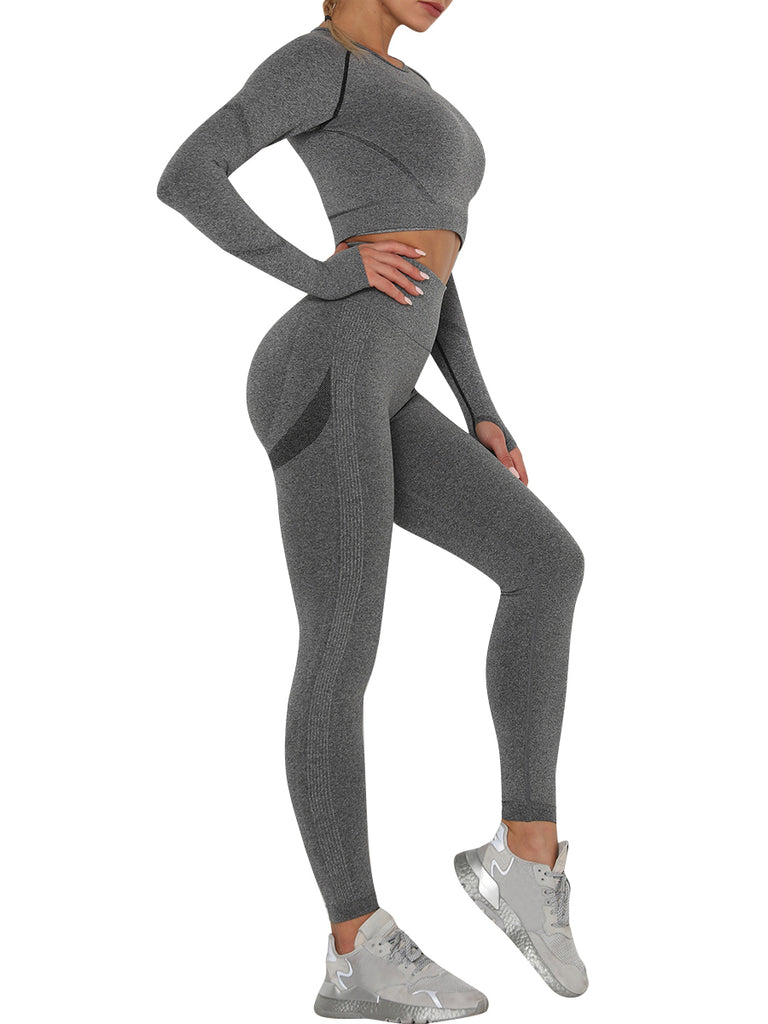 Grey Scrunch Leggings – shopcurvasshapewear