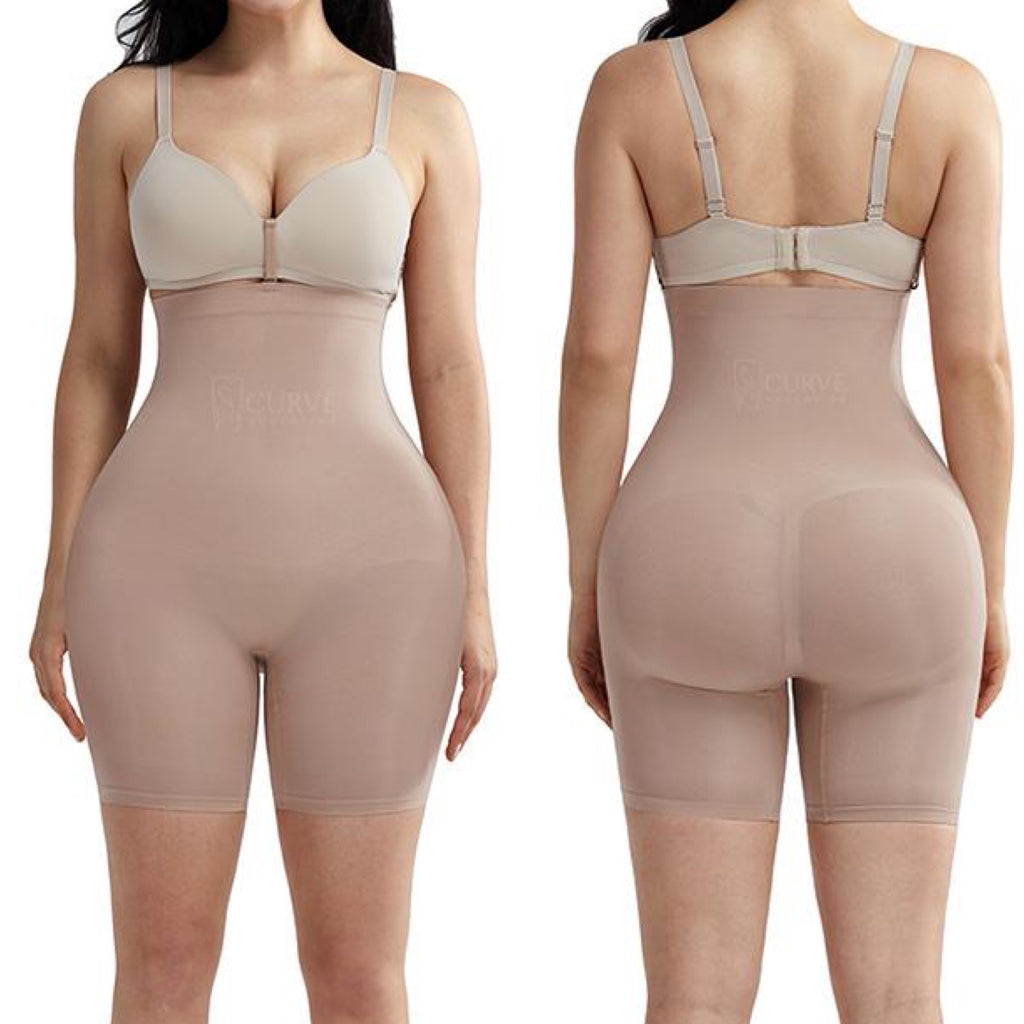 Clothing : Lingerie : Sculpting Shorts Almond